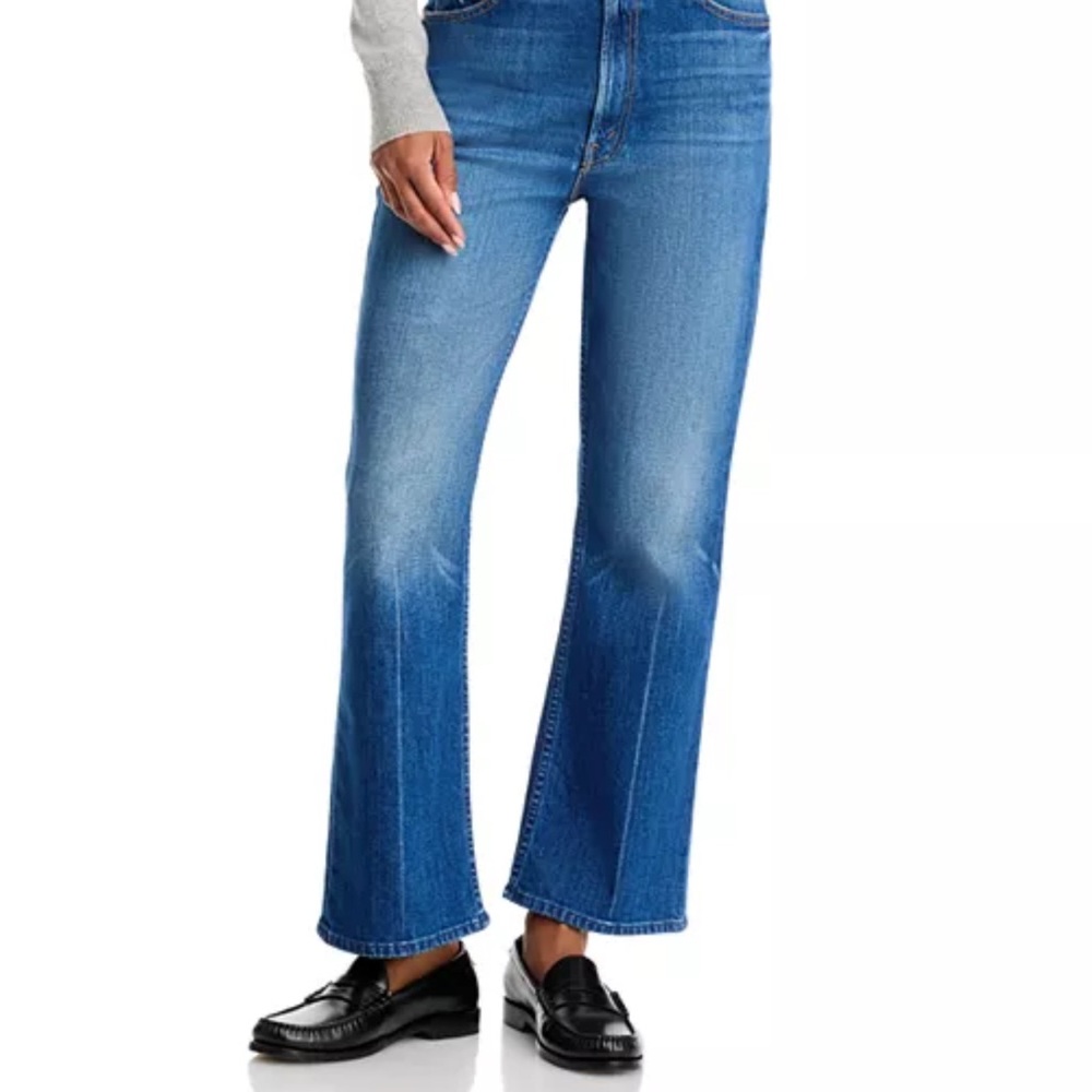 MOTHER Flare Jeans in Classic Blue